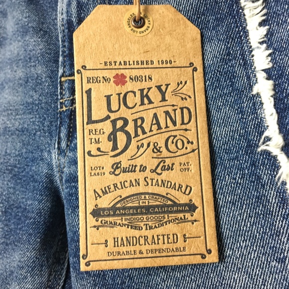 LUCKY BRAND High Rise Bridgette Skinny Jeans NWT | Size 00 / 24 - Picture 9 of 9